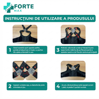 Corector de Postură Premium - Spate Drept™