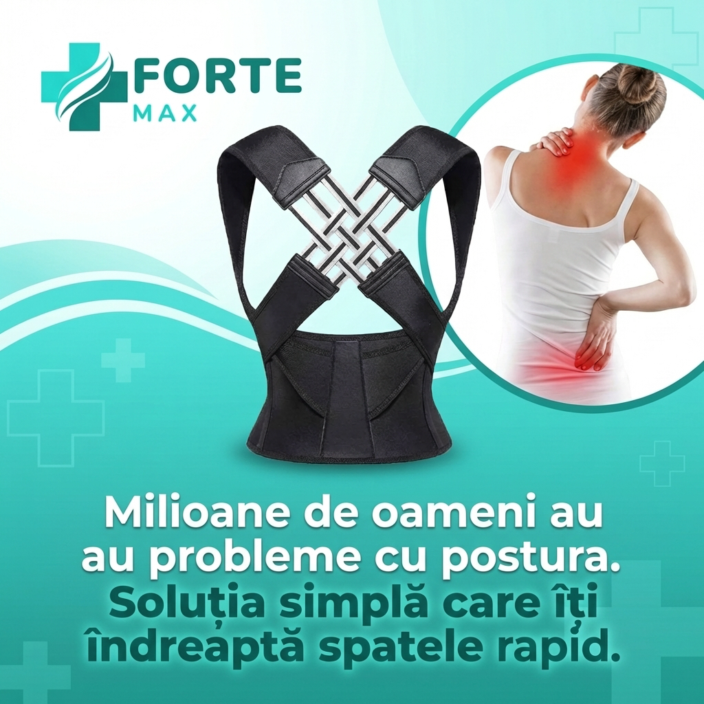Corector de Postură Premium - Spate Drept™